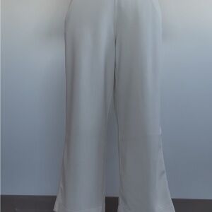 lululemon athletica Women's Wide Leg Pants in cream